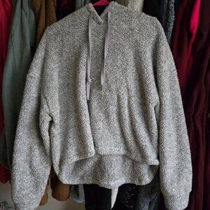 Sherpa Crop Hoodie - Rewash, Size L